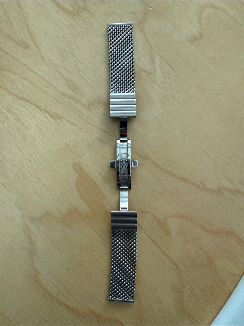 Staib 2792 Matte Stainless Steel Milanese Mesh Watch Bracelet - 20mm Regular - Picture 2 of 5
